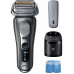 Braun Series 9 Pro+ Wet & Dry 6-in-1 SmartCare centrs & PowerCase futralis tumsi peleka - Skuveklis 9675CC (8700216555012)