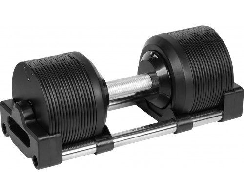 Hantel cast iron regulowany automat 36 kg, skok co 1kg, REBEL ACTIVE