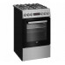 BEKO Cooker | FSM52321DXDT | Hob type Gas | Oven type Electric | Stainless Steel | Plotis 50 cm | Grilling | Gylis 60 cm | 60 L