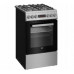 BEKO Cooker | FSM52321DXDT | Hob type Gas | Oven type Electric | Stainless Steel | Plotis 50 cm | Grilling | Gylis 60 cm | 60 L