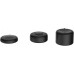 YAXO Nakładki na joysticki Joy-Con THUMBSTICK SET for NS2 Techno Black
