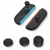 YAXO Nakładki na joysticki Joy-Con THUMBSTICK SET for NS2 Techno Black
