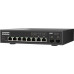 QNAP QSW-L3208-2C6T    L2 10G Ethernet (100/1000/10000) Desktop Black