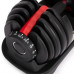 Hantel regulowany cast iron z podstawką obciążenie 2,5-24 kg ModernHome EDUKAMP
