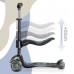 Hurt-net Three-wheeled dla dzieci balansowa siedzisko Nukido Flippo - Black