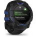 Smartwatch Garmin Instinct 3 AMOLED 50mm black z paskiem w kolorze black / bolt blue