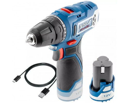 Dedra DED7310T01 12 V 1 x akumulator 2 Ah