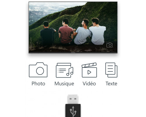 Thomson 40FD2S13W 101,6 cm (40") Full HD Biały