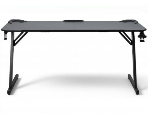 Gaming galds gamingowe 160x60x75 cm komputerowe BG101 Black z uchwytem