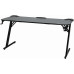 Gaming galds gamingowe 160x60x75 cm komputerowe BG101 Black z uchwytem