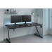 Gaming galds gamingowe 160x60x75 cm komputerowe BG101 Black z uchwytem