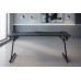 Gaming galds gamingowe 160x60x75 cm komputerowe BG101 Black z uchwytem