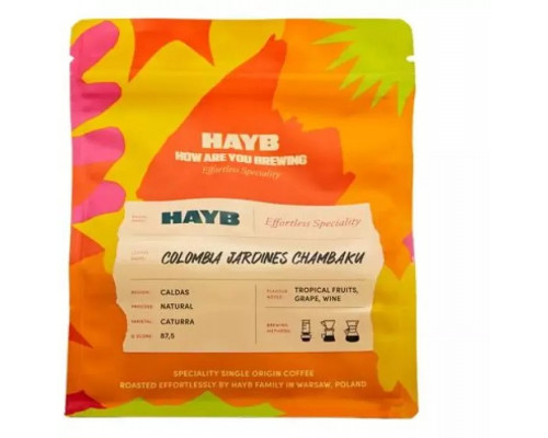 HAYB Colombia Jardines Chambaku Natural Filter 250 g