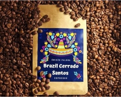 Świeżo Palona Brazylia Cerrado Santos Natural 250g