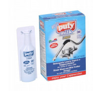 PULY CAF MILK PLUS - Płyn do czyszczenia systemów mlecznych 14x25ml + pojemnik