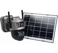 Blow Zewnętrzna kamera WiFi PTZ 4MP H-384 DualLens + panel słoneczny