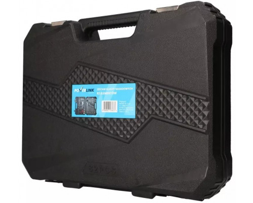 ExtraLink POWERLINK TOOL SET SOCKET WRENCHES CASE 82 PIECES