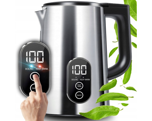 Retoo elektryczny ER1243 1800 W 1,8 l srebrny/szary