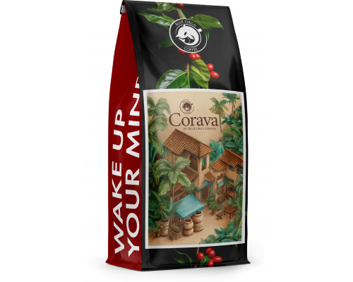 Blue Orca Coffee 1kg CORAVA 100% Arabica świeżo palona idealna na prezent