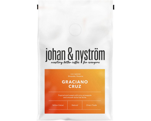 Johan & Nyström kawa ziarnista Panama Graciano Cruz Los Lajones Filter 250 g