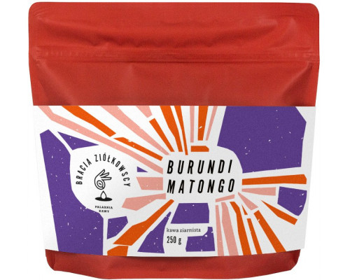 Bracia Ziółkowscy kawa ziarnista Burundi Matongo Washed Filter 250 g