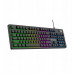 Wozinsky WKG-200 z rolką gamingowa membranowa rainbow - czarna