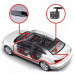 car kamera reversing w ramce full hd 4led lusterko