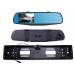 car kamera reversing w ramce full hd 4led lusterko