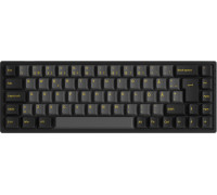 Akko AKKO 3068B Plus Black&Gold Bezprzewodowa  gamingowa mechaniczna RGB - V3 Cream Yellow ISO (DE) czarny