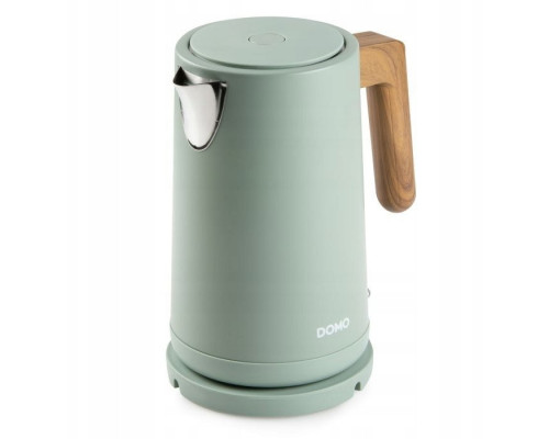 Domo Elegancki czajnik 1.7L, 2200W, Matt Green, filtr
