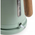 Domo Elegancki czajnik 1.7L, 2200W, Matt Green, filtr