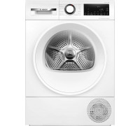Bosch Serie 6 heat pump tumble dryer, 9 kg, white (WQG245DLSN)