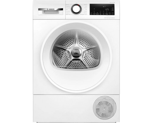 Bosch Serie 6 heat pump tumble dryer, 9 kg, white (WQG245DLSN)