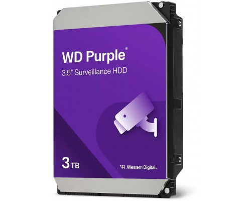 WD Purple 3TB 3.5'' SATA III (6 Gb/s)  (WD34PURZ)