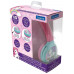 Unicorn 2 in 1 Bluetooth® and Wired comfort foldable Headphones with kids safe volume