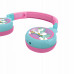 Unicorn 2 in 1 Bluetooth® and Wired comfort foldable Headphones with kids safe volume