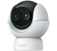TP-Link Kamera sieciowa do monitoringu, obracanie, nachylanie, kolor, dzień i noc - 2560 x 1440 (szeroki) / 1920 x 1080 (teleobiektyw) - 2K, 1080p - Audio - drahtlos - Wi-Fi - Bluetooth 5.0 - H.264 - 5 V