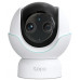 TP-Link Kamera sieciowa do monitoringu, obracanie, nachylanie, kolor, dzień i noc - 2560 x 1440 (szeroki) / 1920 x 1080 (teleobiektyw) - 2K, 1080p - Audio - drahtlos - Wi-Fi - Bluetooth 5.0 - H.264 - 5 V