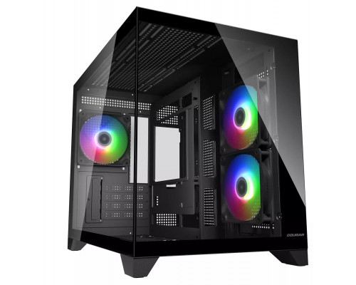 Cougar CGR-2QA6B-RGB Mini Tower Black