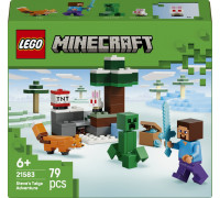 LEGO Minecraft Przygoda stevea w tajdze (21583)