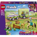 LEGO Friends Przyczepa z koniem i źrebaczkiem (42695)