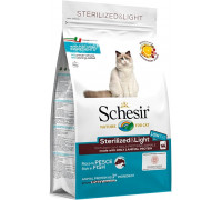 Schesir Sucha karma dla kota z fishmi, 1,5 kg, worek, po sterylizacji i lekkostrawna