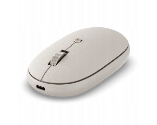 Satechi OntheGo Mouse - do dwóch urządzeń (sand)