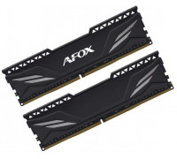 AFOX GAMING DDR4 2X16GB 3200MHZ CL16 RANK1 XMP2 BLACK AFLD432PS1CADB