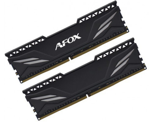AFOX GAMING DDR4 2X16GB 3200MHZ CL16 RANK1 XMP2 BLACK AFLD432PS1CADB