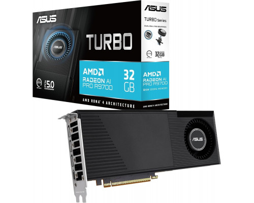 Asus Turbo Radeon AI PRO R9700 32GB GDDR6 (TURBO-AI-PRO-R9700-32G)