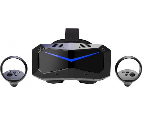 VR Pimax Crystal Super VR-Headset, QLED 57PPD, Eye-Tracking, kompatybilny z PC - black
