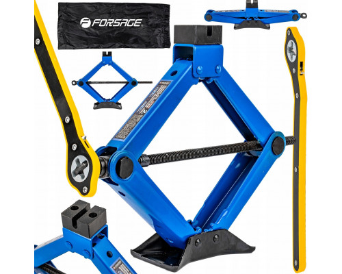 Lift trapezoidal 2t z kluczem-grzechotką (h min: 115mm, h max: 400mm)