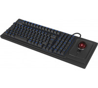KeySonic Trackball-TAS Full-Size, BK, KSK-8202ELU-T (UK)