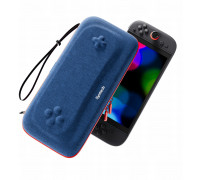 Twardy Swith tywny Case Case Etui Waliwith ka Case For Nintenfor Switch 2 / G11 Blue Z Cwith erwonym Zamkiem